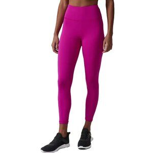 Athleta Elation Train 7/8 Tight Fuchsia gym leggings L pink high rise 25"